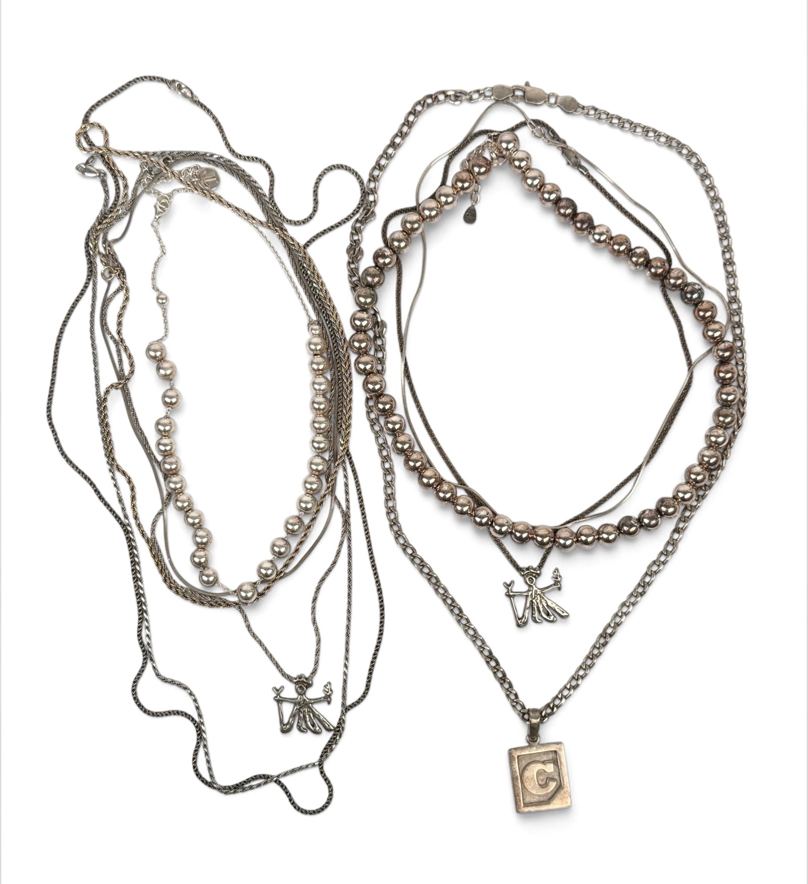 Group of Sterling Necklaces (1 of 6)