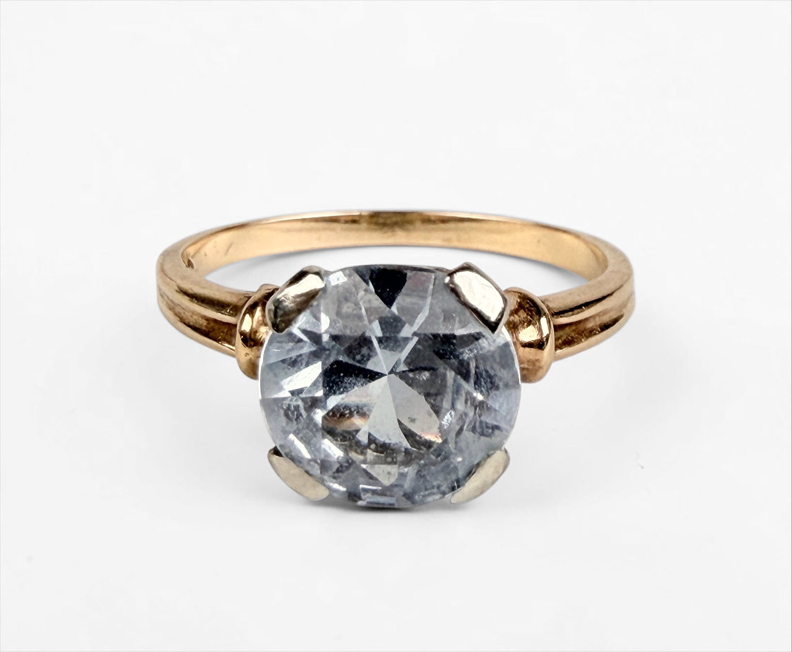 14K Yellow Gold & Aquamarine Ring (1 of 4)