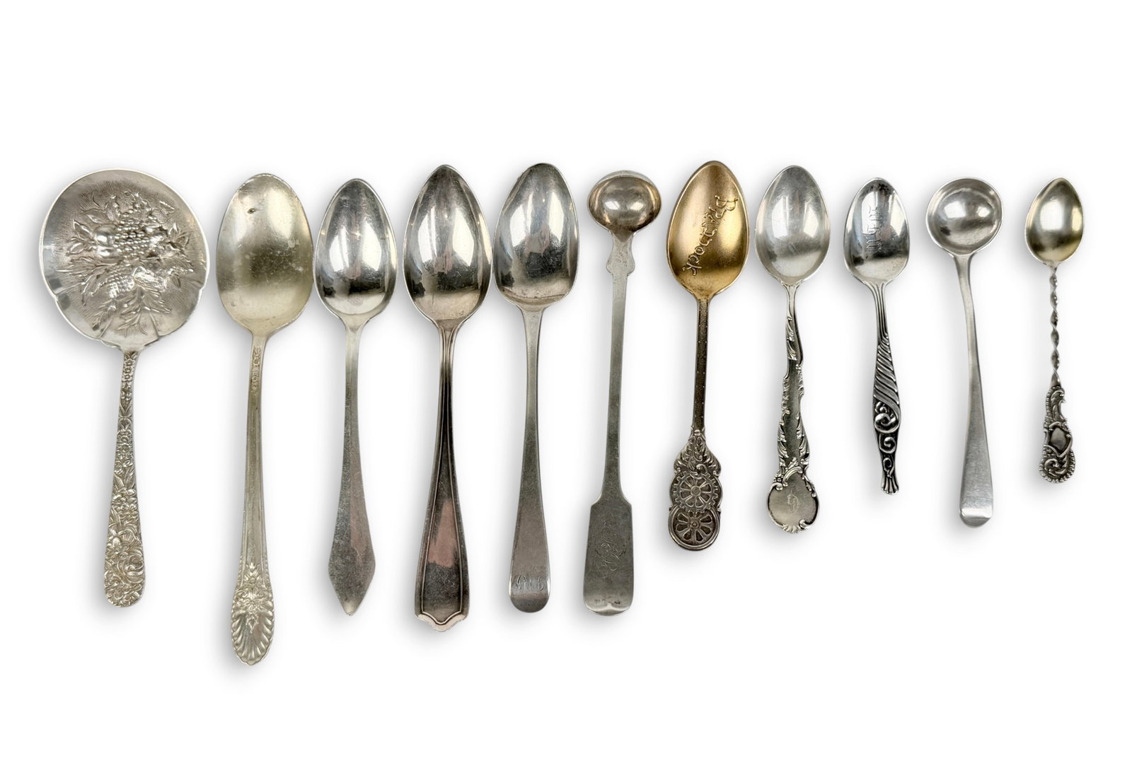 (22) Various Sterling Silver Spoons - 2