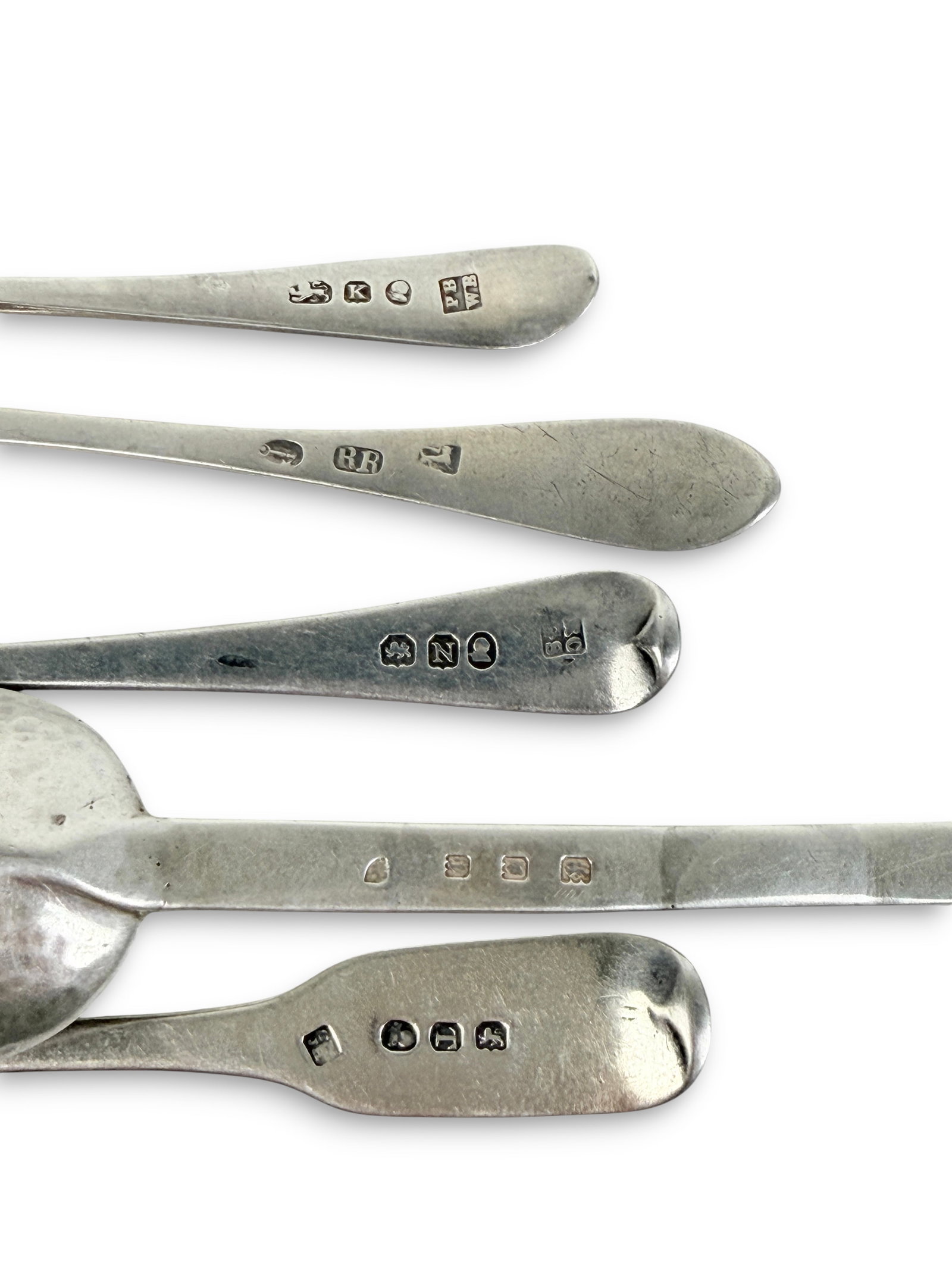 (22) Various Sterling Silver Spoons - 4