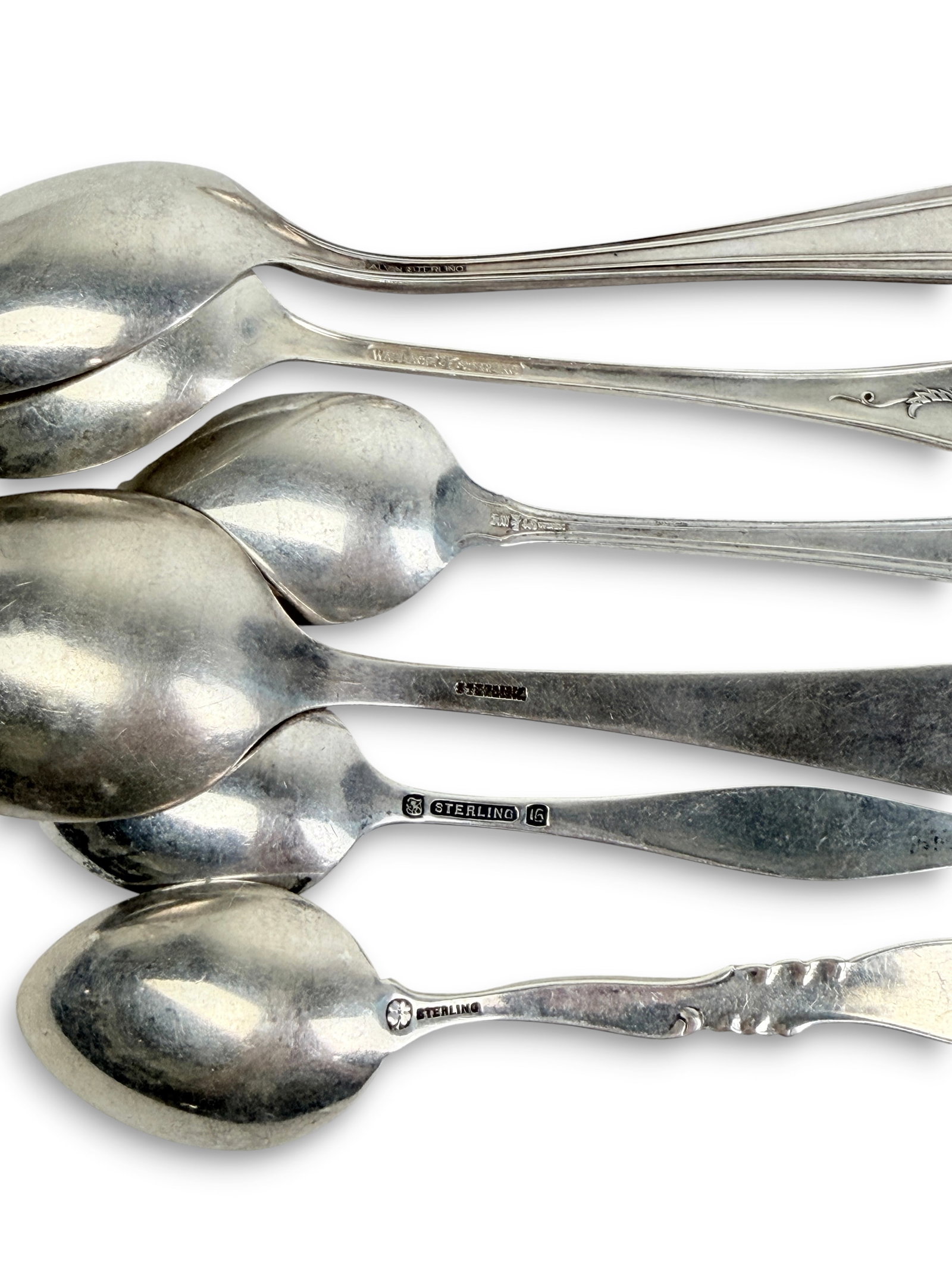 (22) Various Sterling Silver Spoons - 5