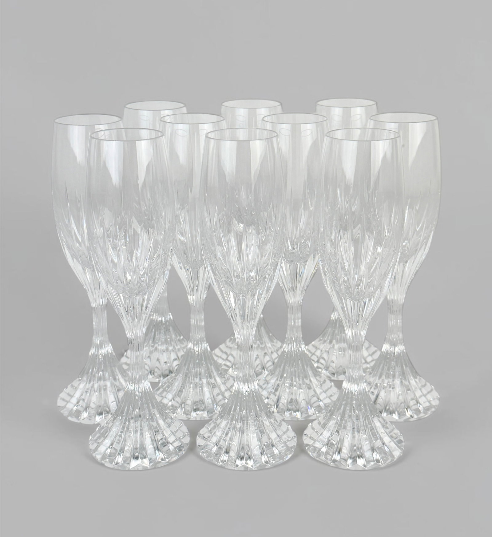 (10) Baccarat Massena Champagne Glasses (1 of 5)