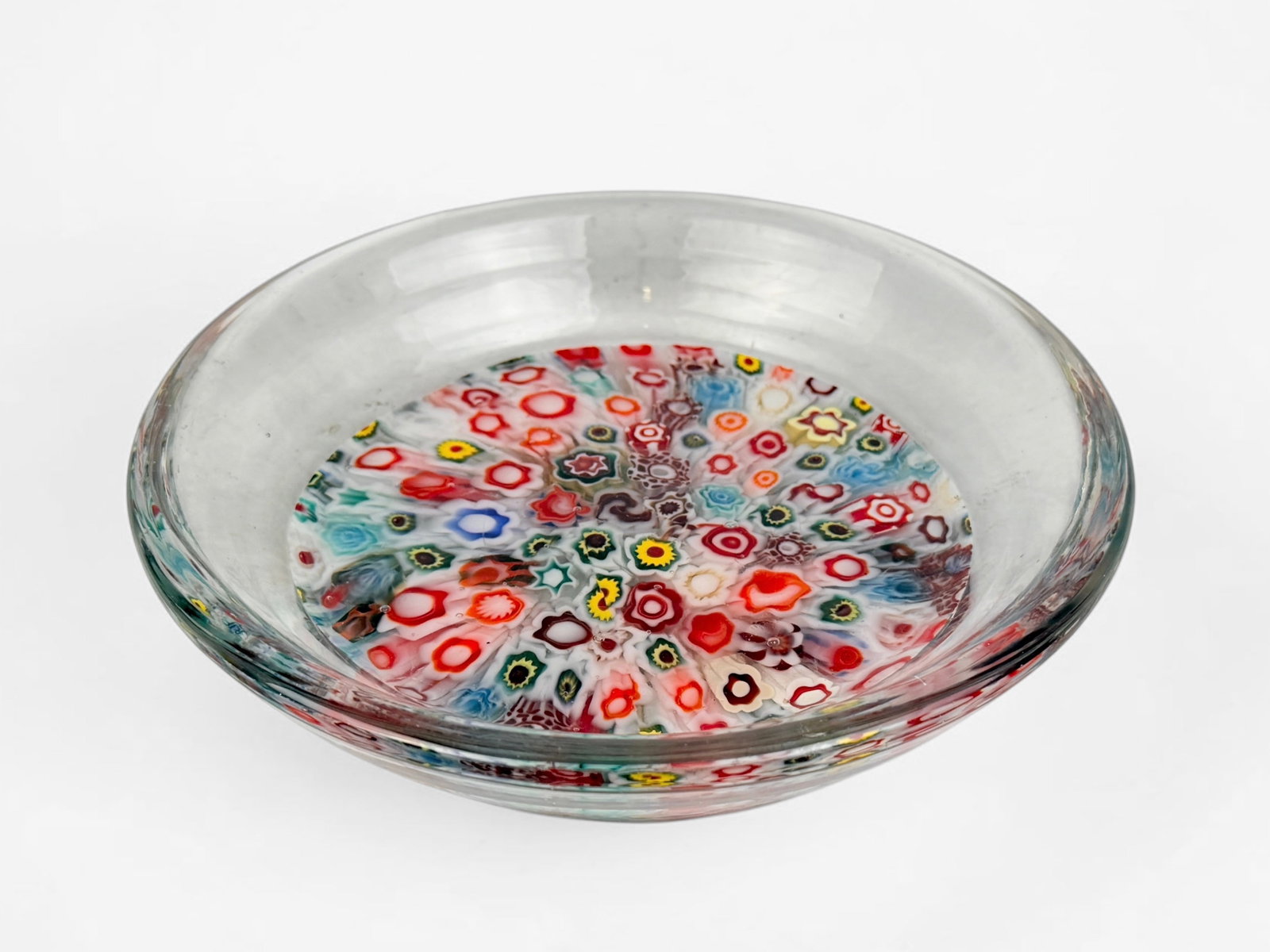Venini Murano Millefiori Glass Dish (1 of 4)