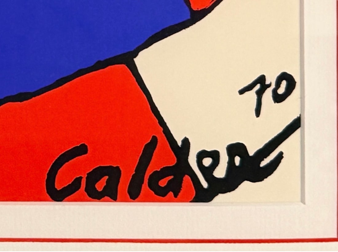 Alexander Calder "Spirals" Lithograph - 3