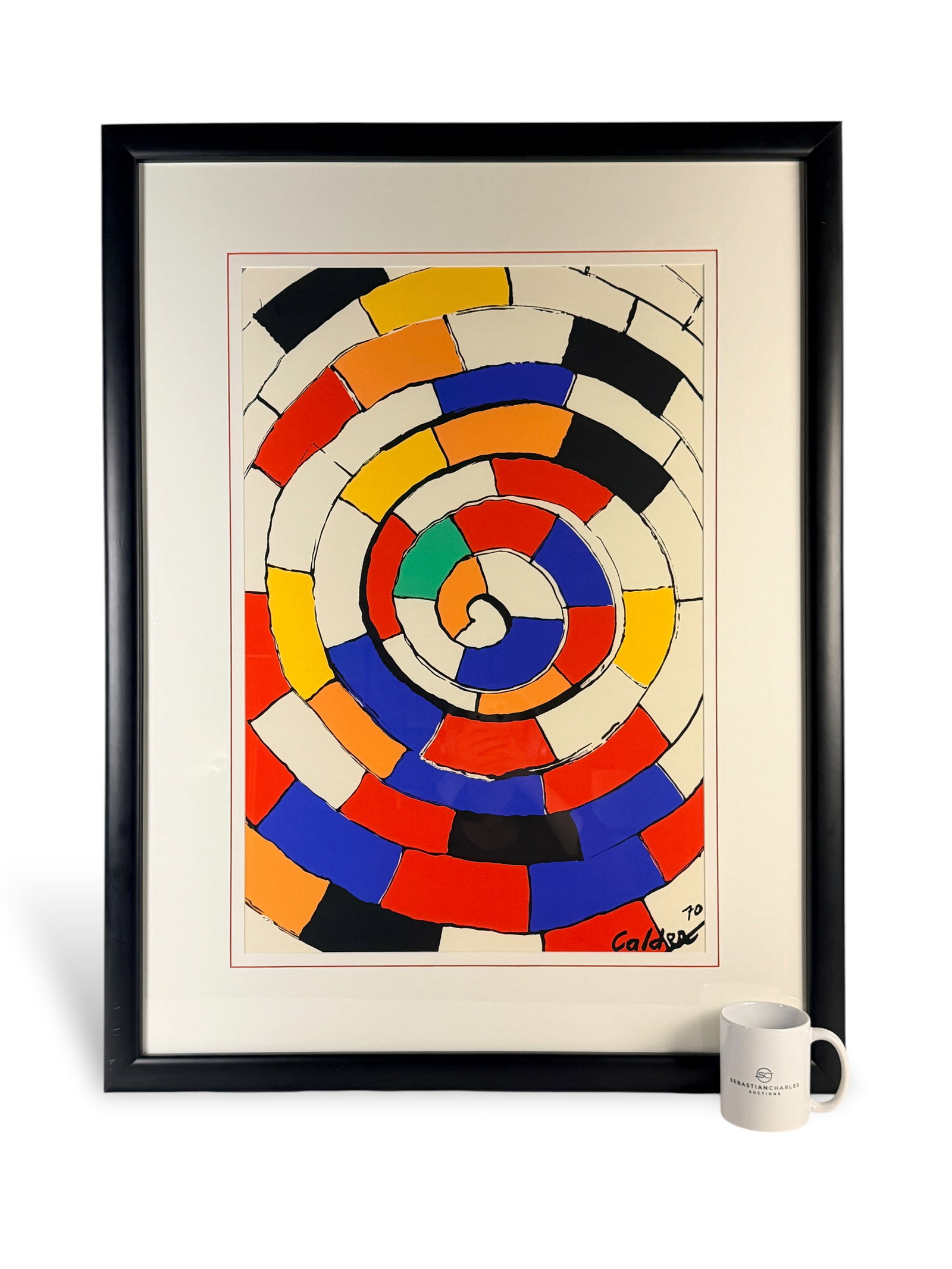 Alexander Calder "Spirals" Lithograph - 5
