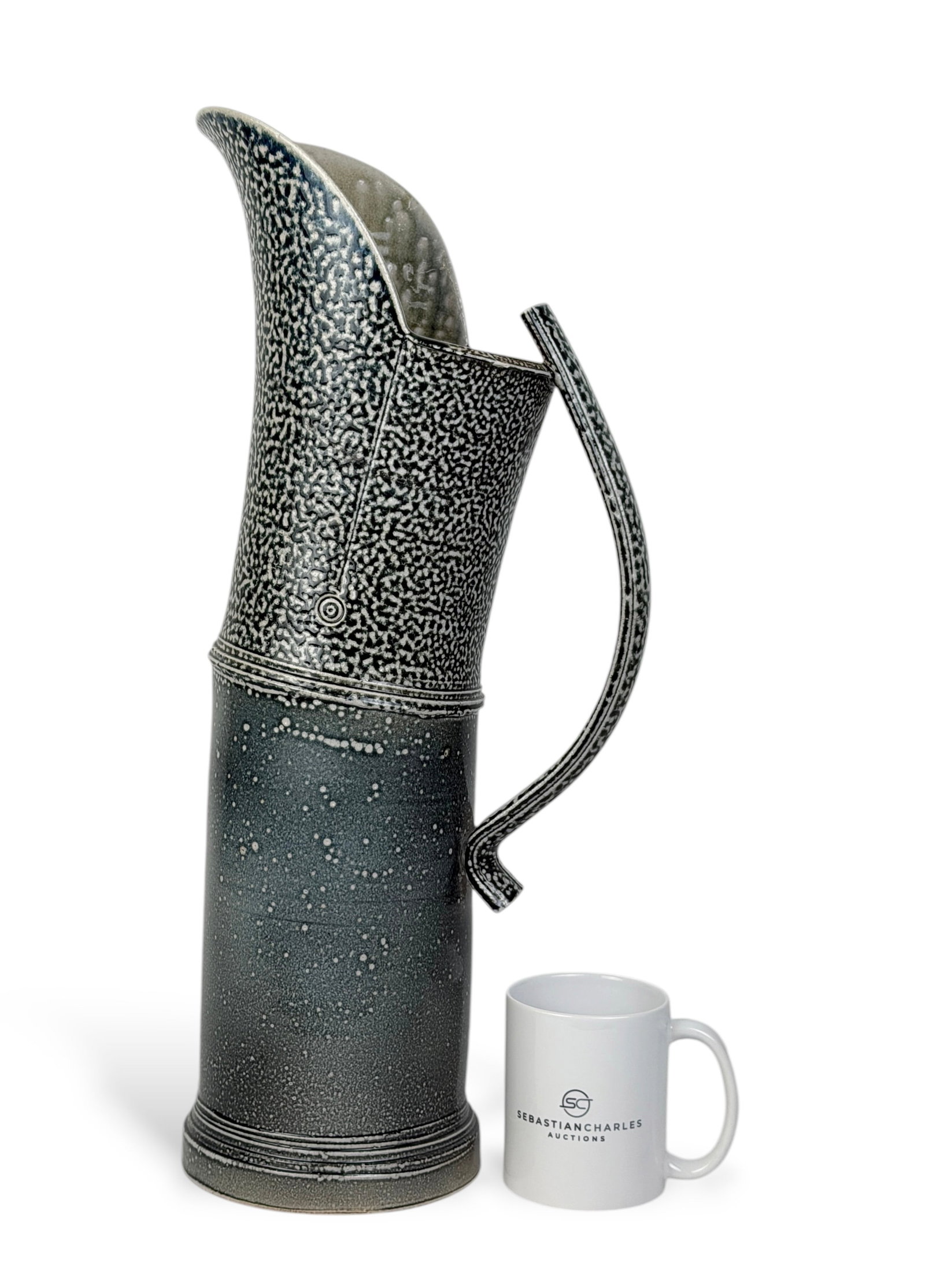 Walter Keller Ceramic Pitcher - 6