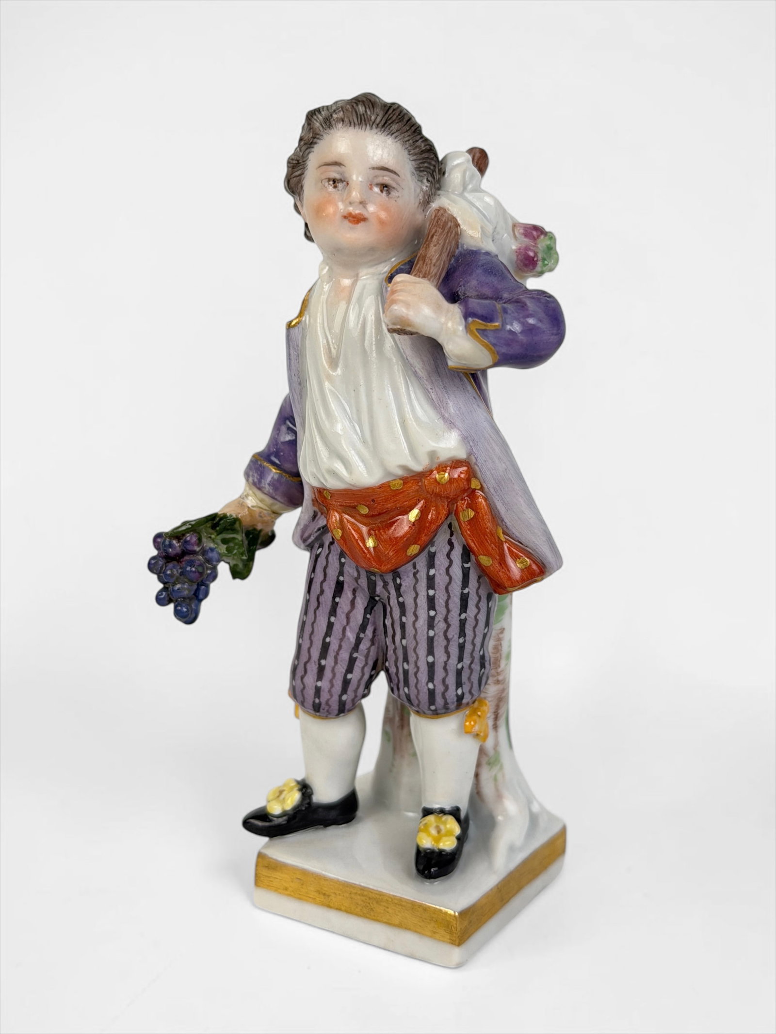 Meissen 'Boy With Grapes' Porcelain Figure (1 of 6)