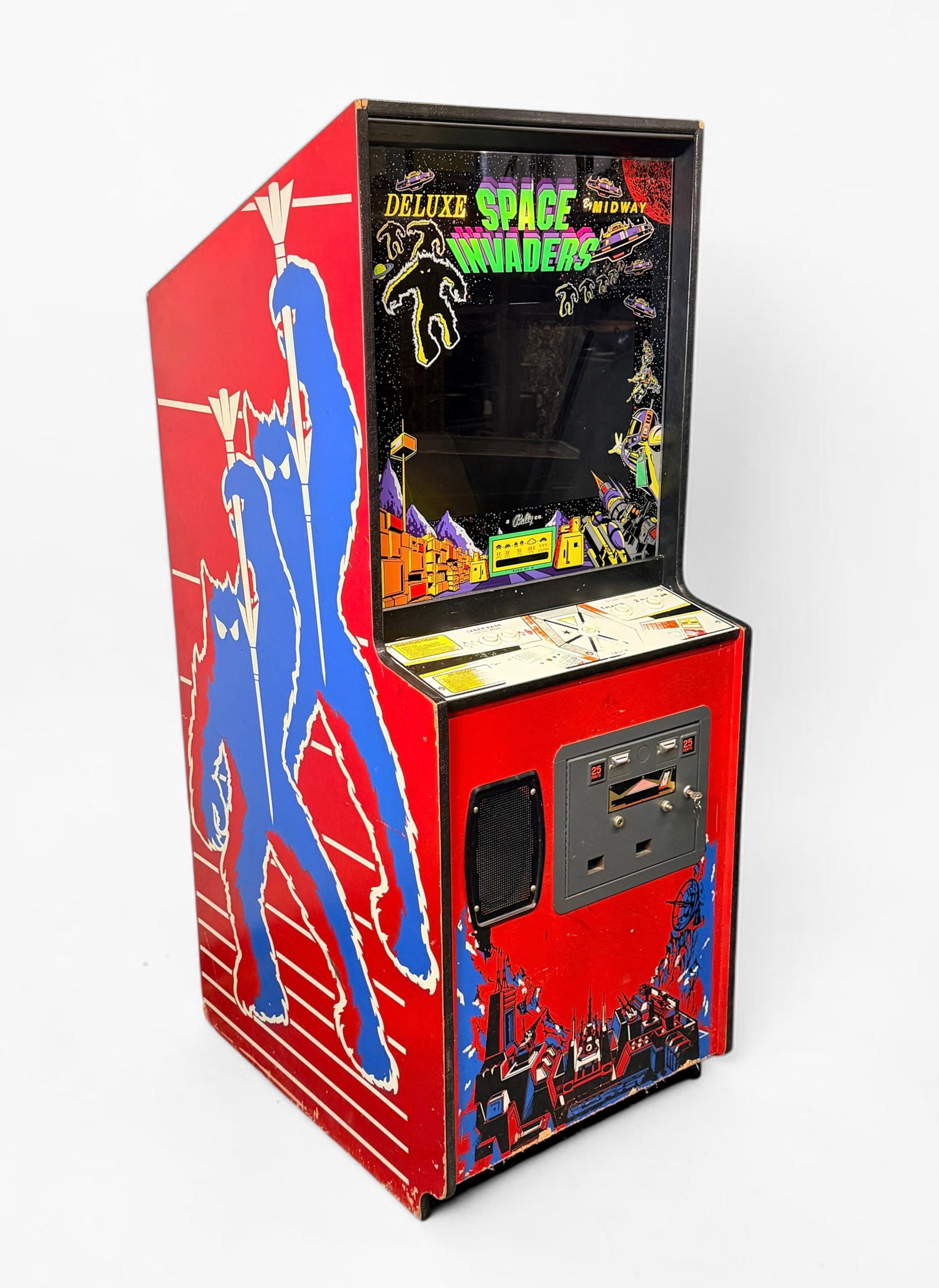 1980 Midway Deluxe "Space Invaders" Arcade Game (1 of 5)