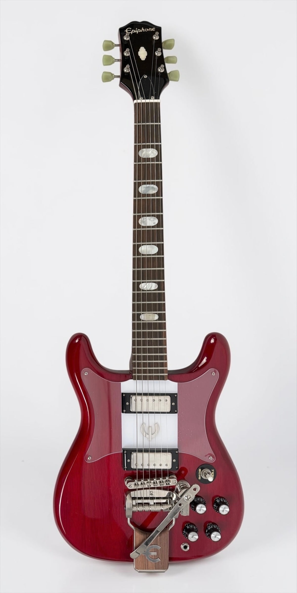 2010s Epiphone Crestwood Custom Tremotone Solid-Body Electric Guitar (1 of 9)