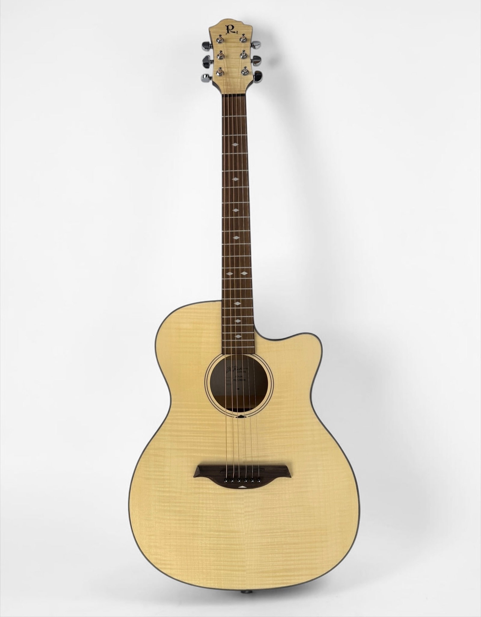 2000s B. C. Rich BCR3N Acoustic-Electric Guitar: Color: Natural Finish Serial Number: M17140848 Dimensions: 40" Long Condition: The guitar is in good condition. Electronics untested. 