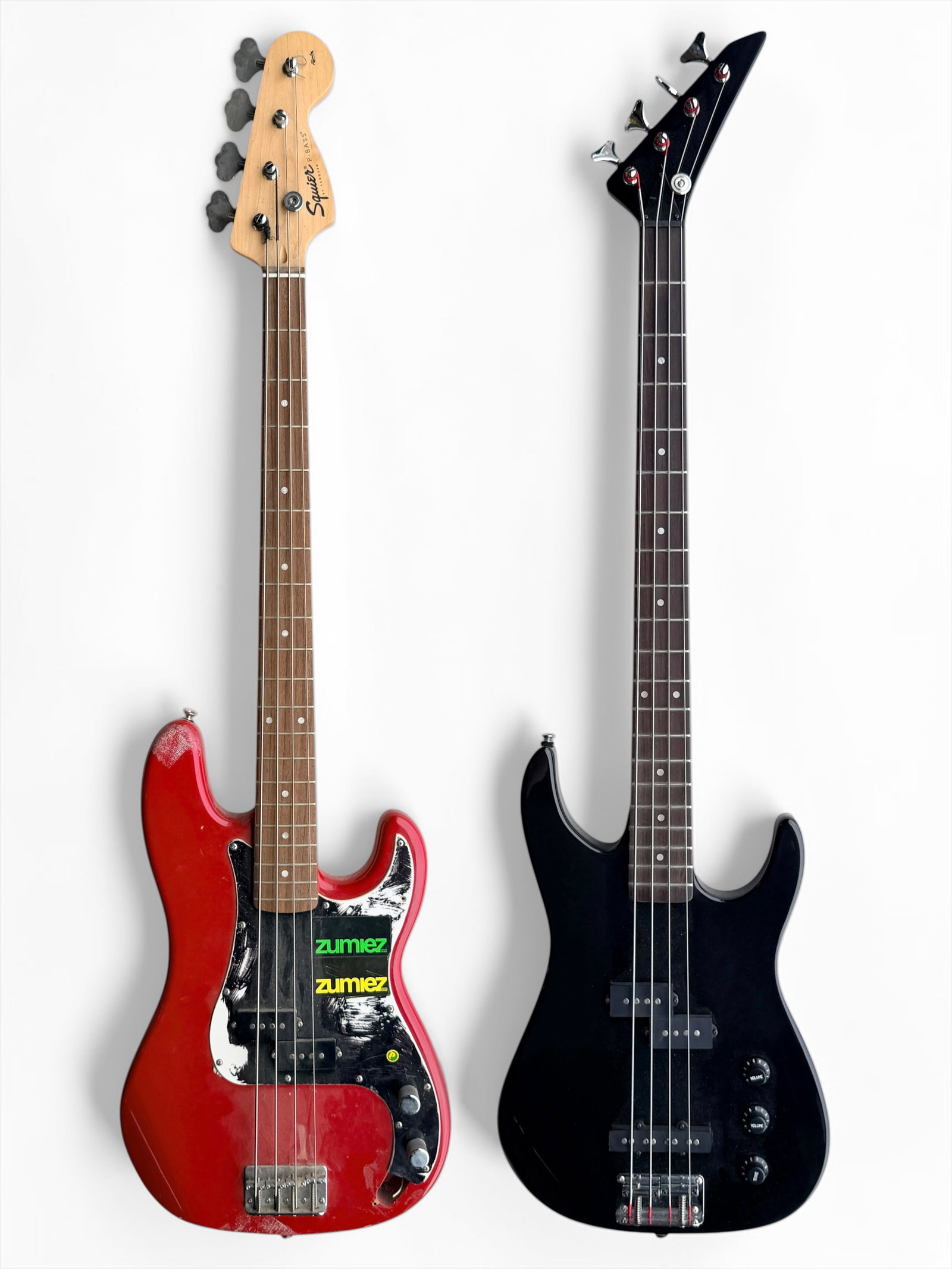 (2) Electric Bass Guitars (1 of 10)