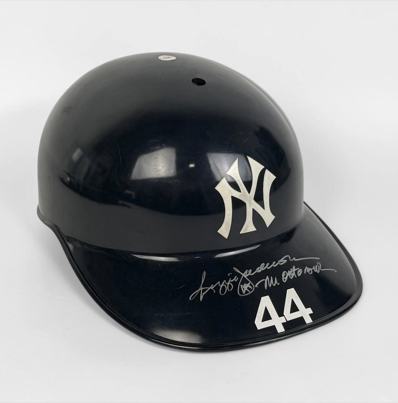 Signed Reggie Jackson New York Yankees Batting Helmet (1 of 7)