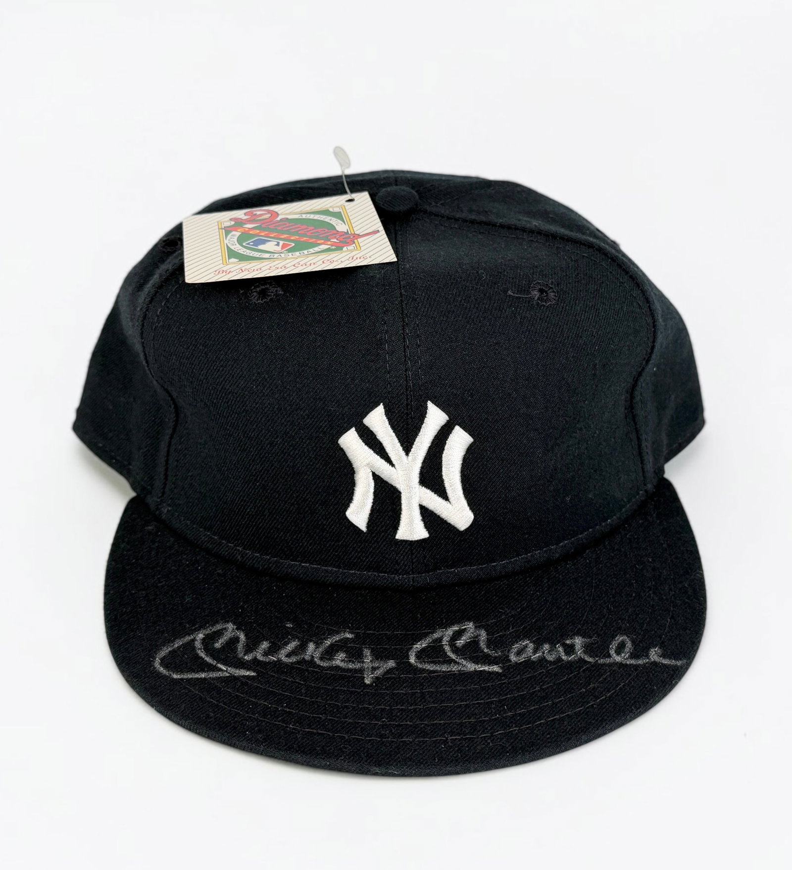 Signed Mickey Mantle New York Yankees Baseball Cap (1 of 7)
