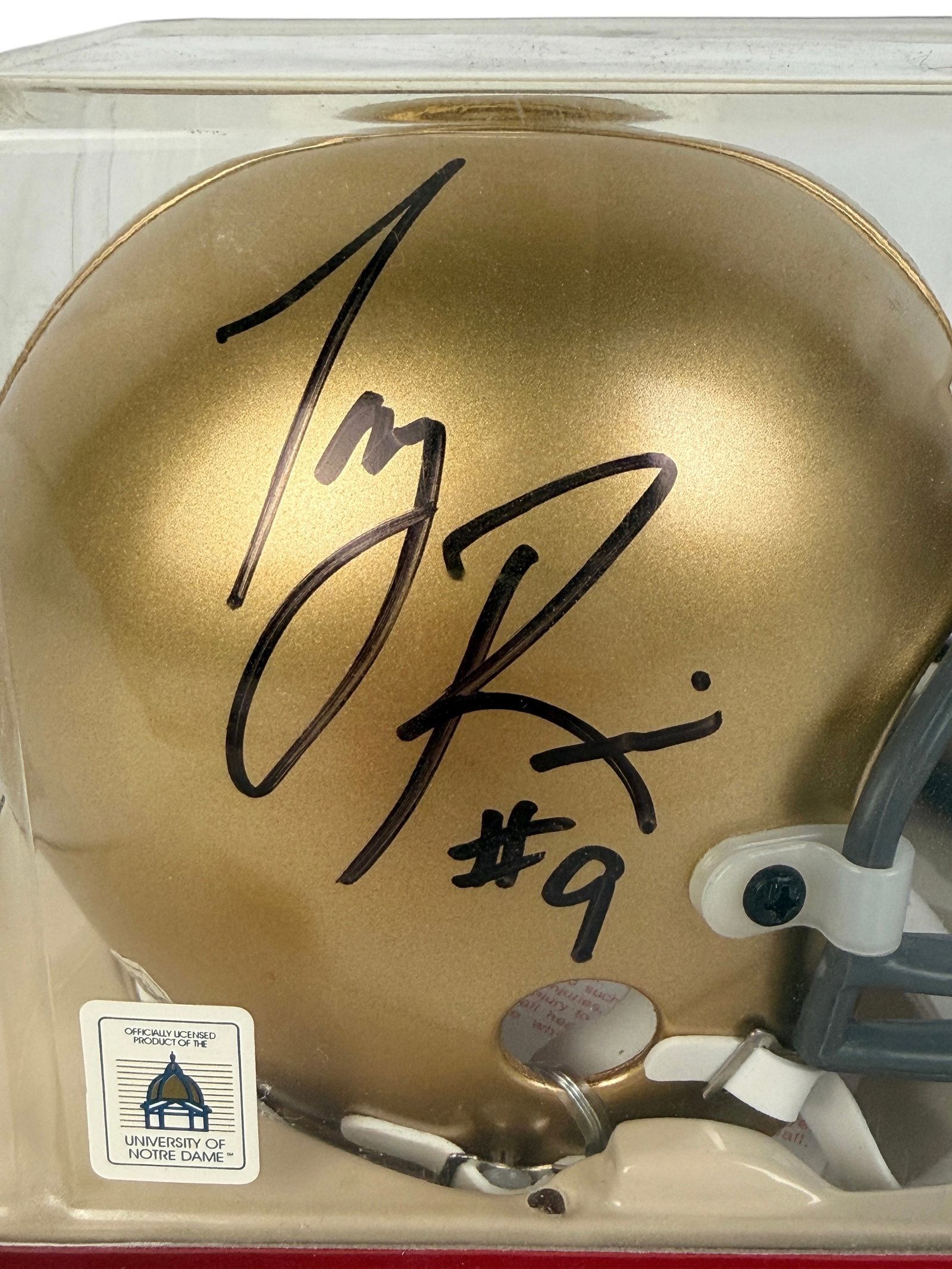 (2) Signed Ridell Mini Helmets - 2