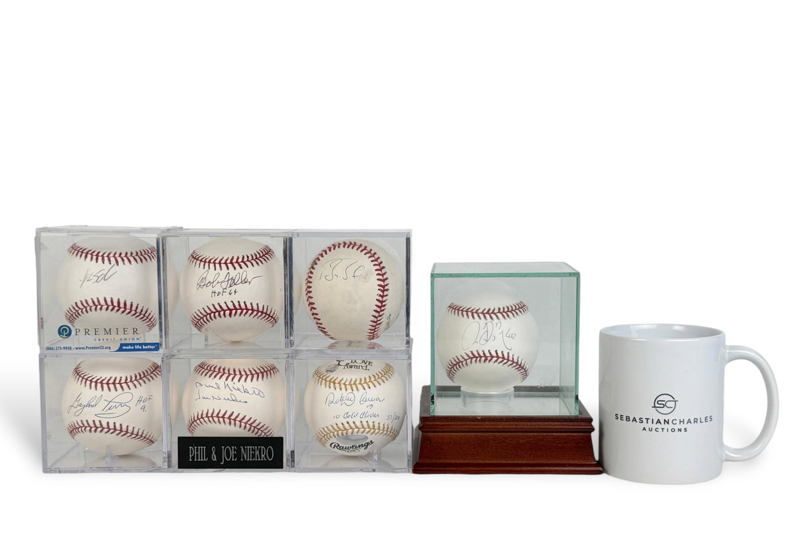 (7) Signed Major League Baseballs (C) - 4