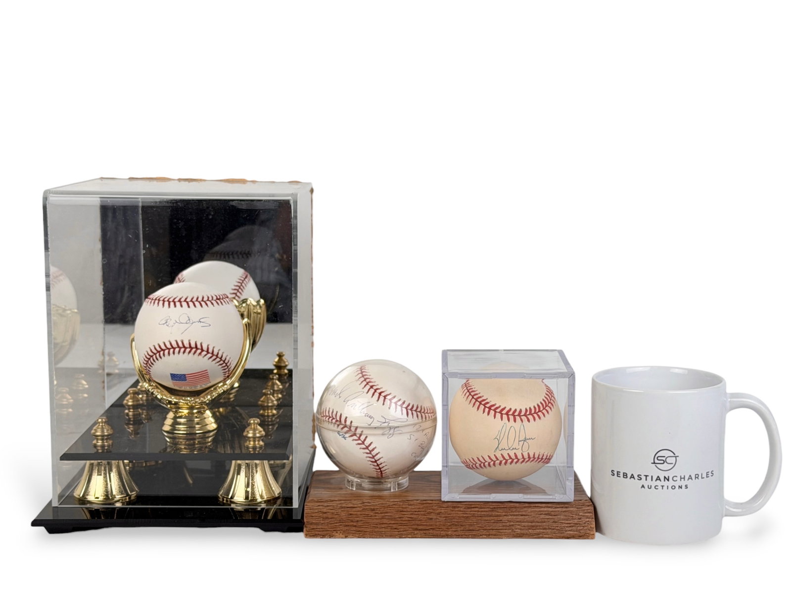 (3) Signed Baseballs Inc Roger Clemens (E) - 5