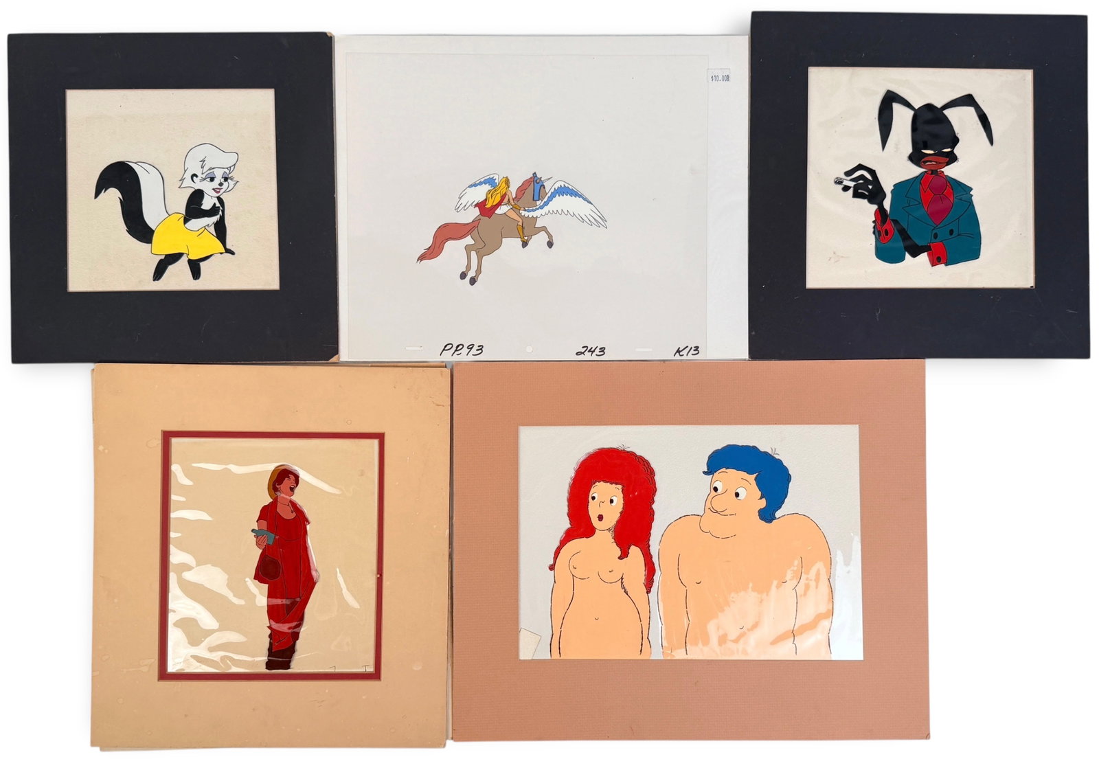 Group of Original Animation Cels (1 of 6)