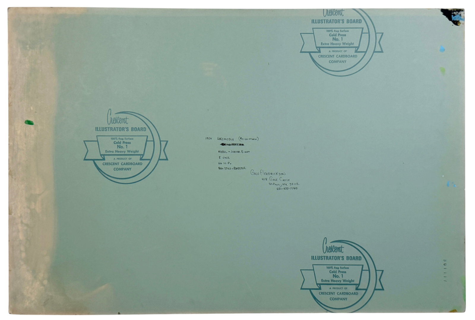 (2) Gale Hendrickson Car Paintings - 4