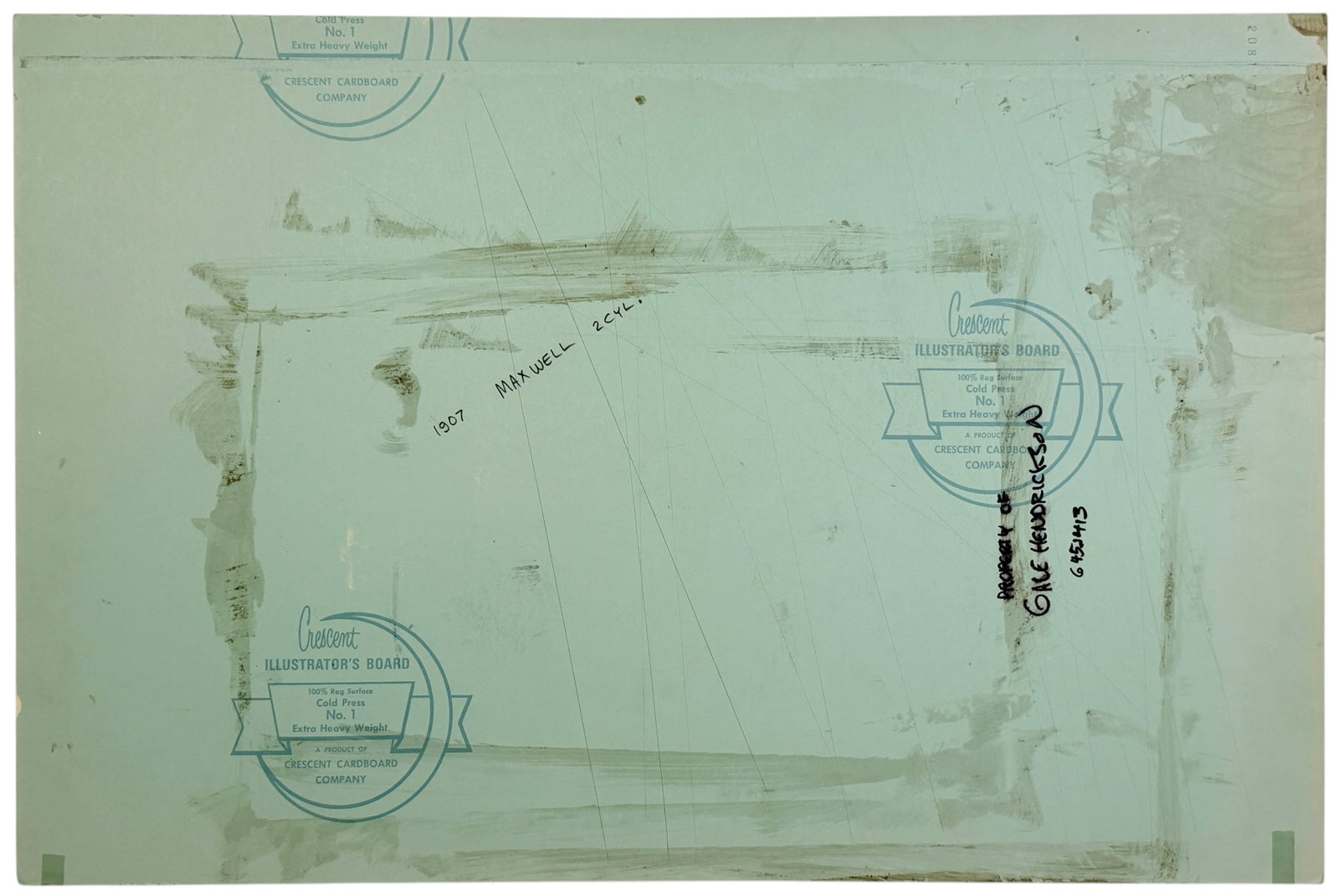 (2) Gale Hendrickson Car Paintings - 8