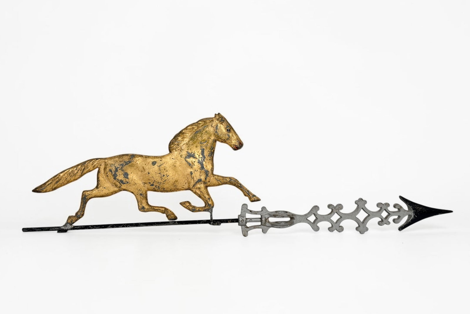 Antique Galloping Horse Weathervane (1 of 4)