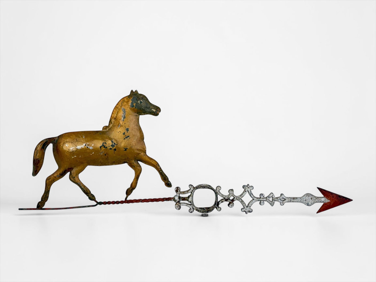 Antique Bronze-Colored Horse Weathervane (1 of 3)