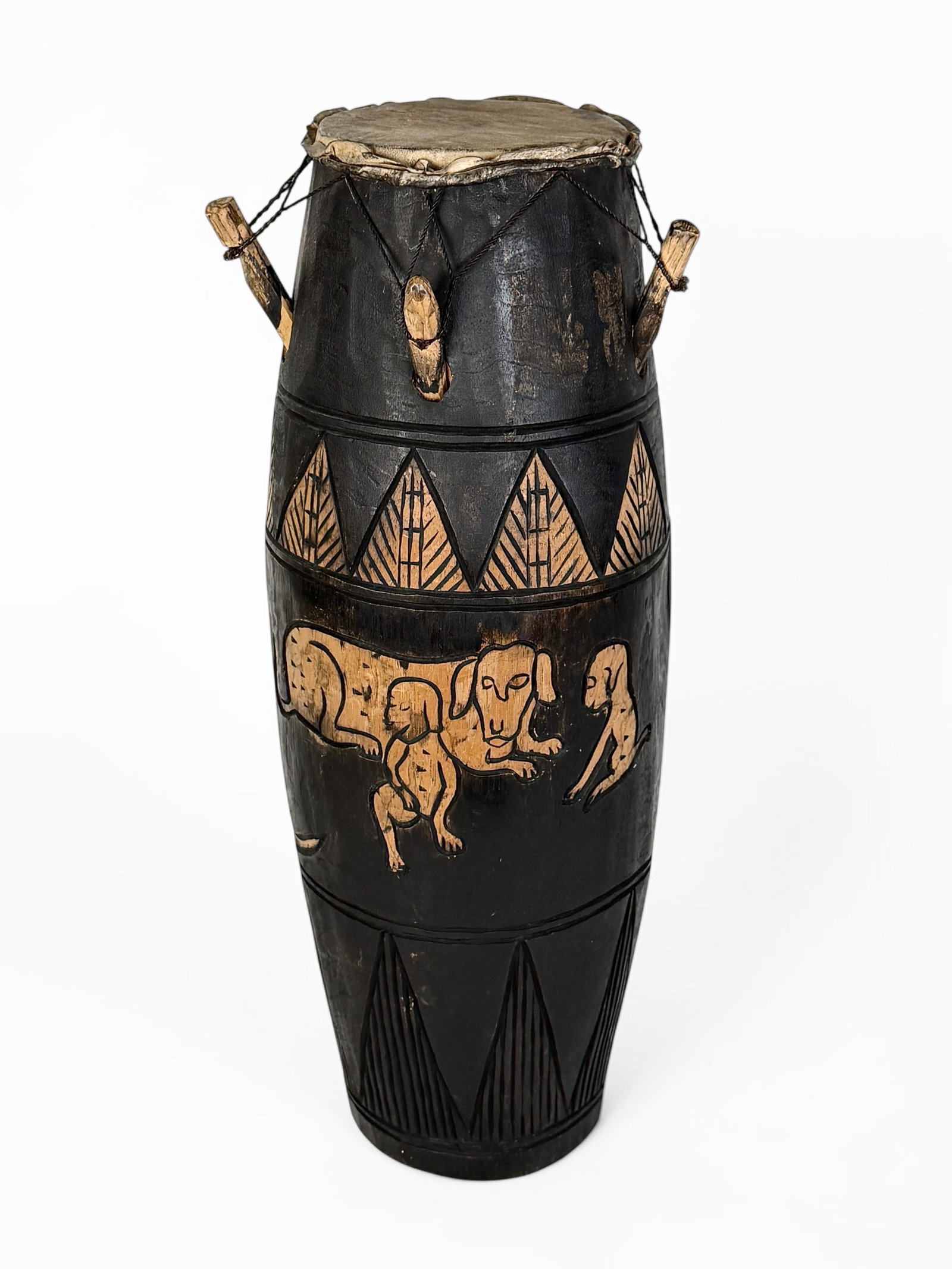 Handcrafted African Drum (1 of 6)