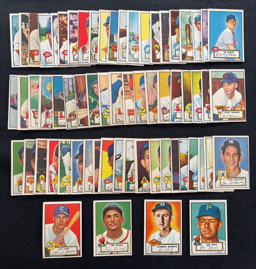 1952 Topps Baseball Cards (1 of 2)