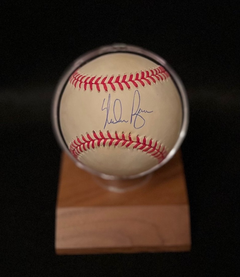 Nolan Ryan Authentic Autographed Baseball (1 of 3)