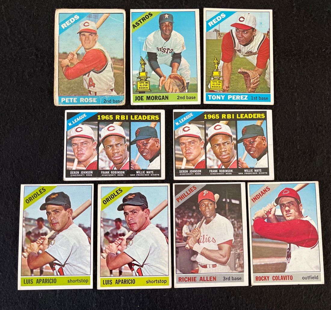 1966 Topps Baseball Cards Stars and Commons (1 of 3)