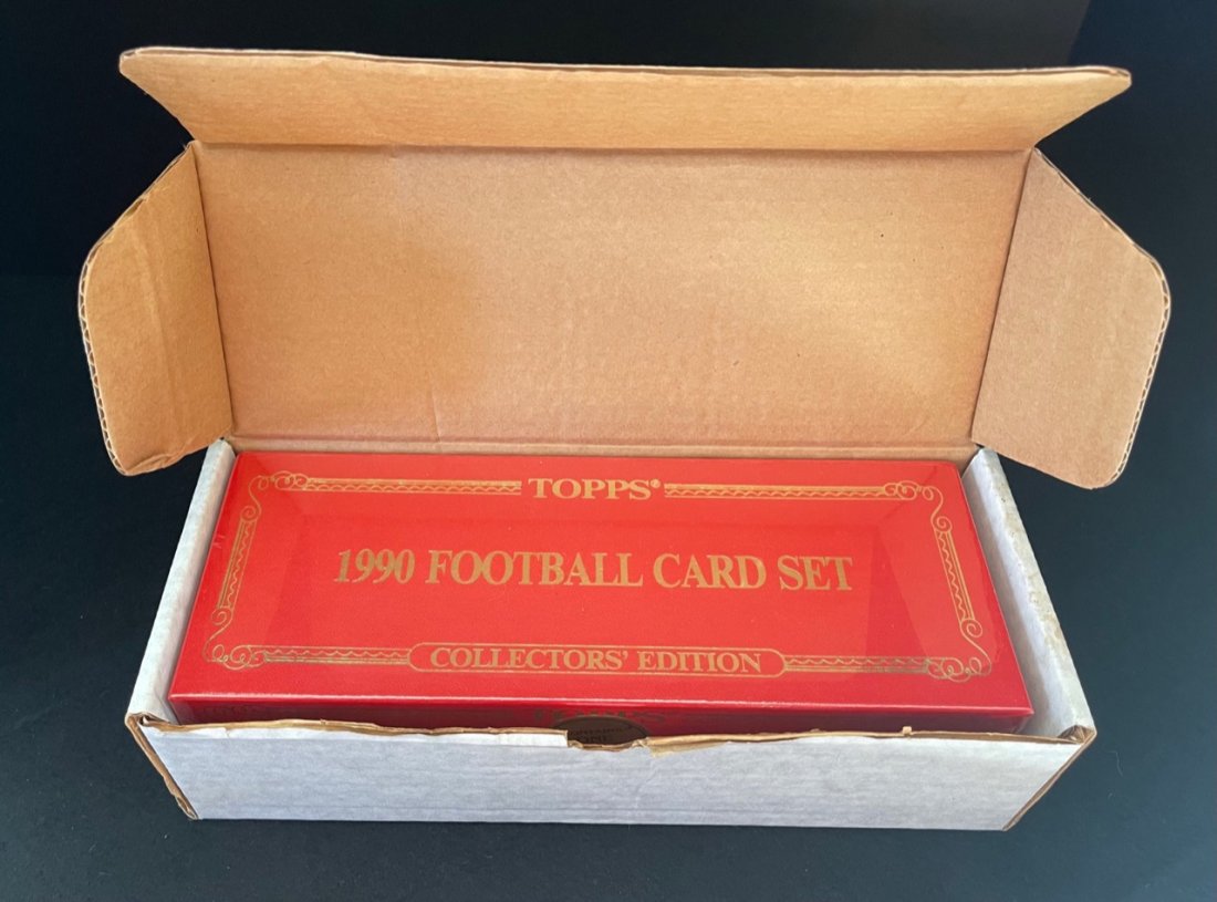 1990 Topps Football Factory Sealed Set Tiffany (1 of 2)
