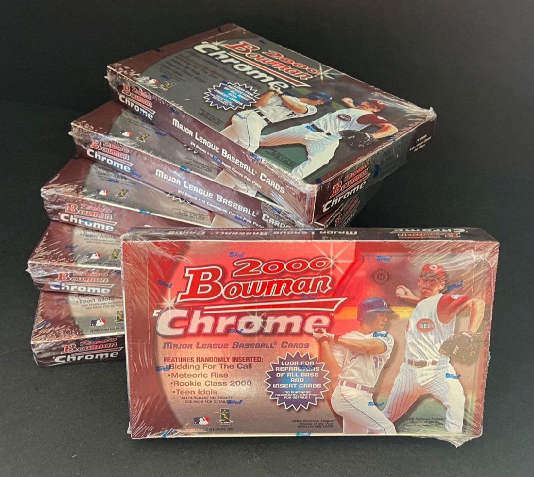 2000 Bowman Chrome Unopened Boxes (1 of 2)