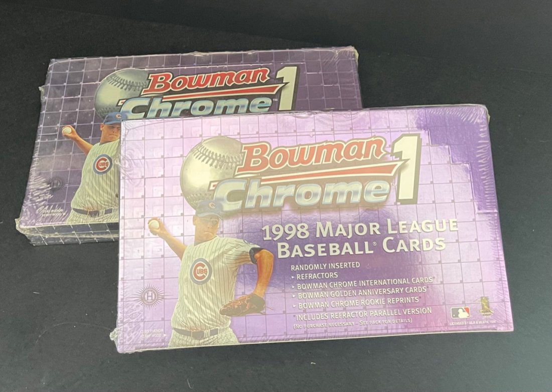1998 Bowman Chrome Unopened Boxes (1 of 2)