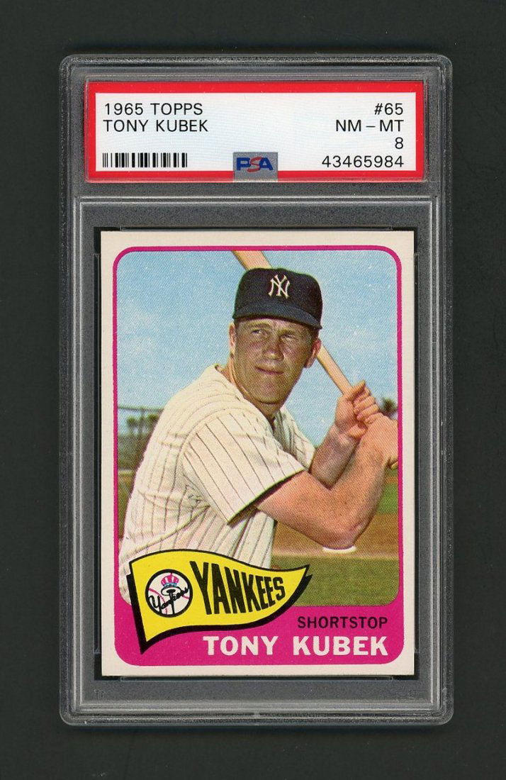 1965 Topps Tony Kubek #65 PSA 8 (1 of 2)