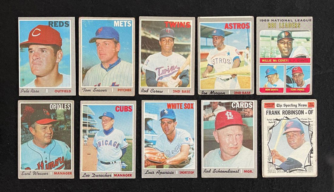 1970 Topps Baseball Stars and Commons (1 of 3)