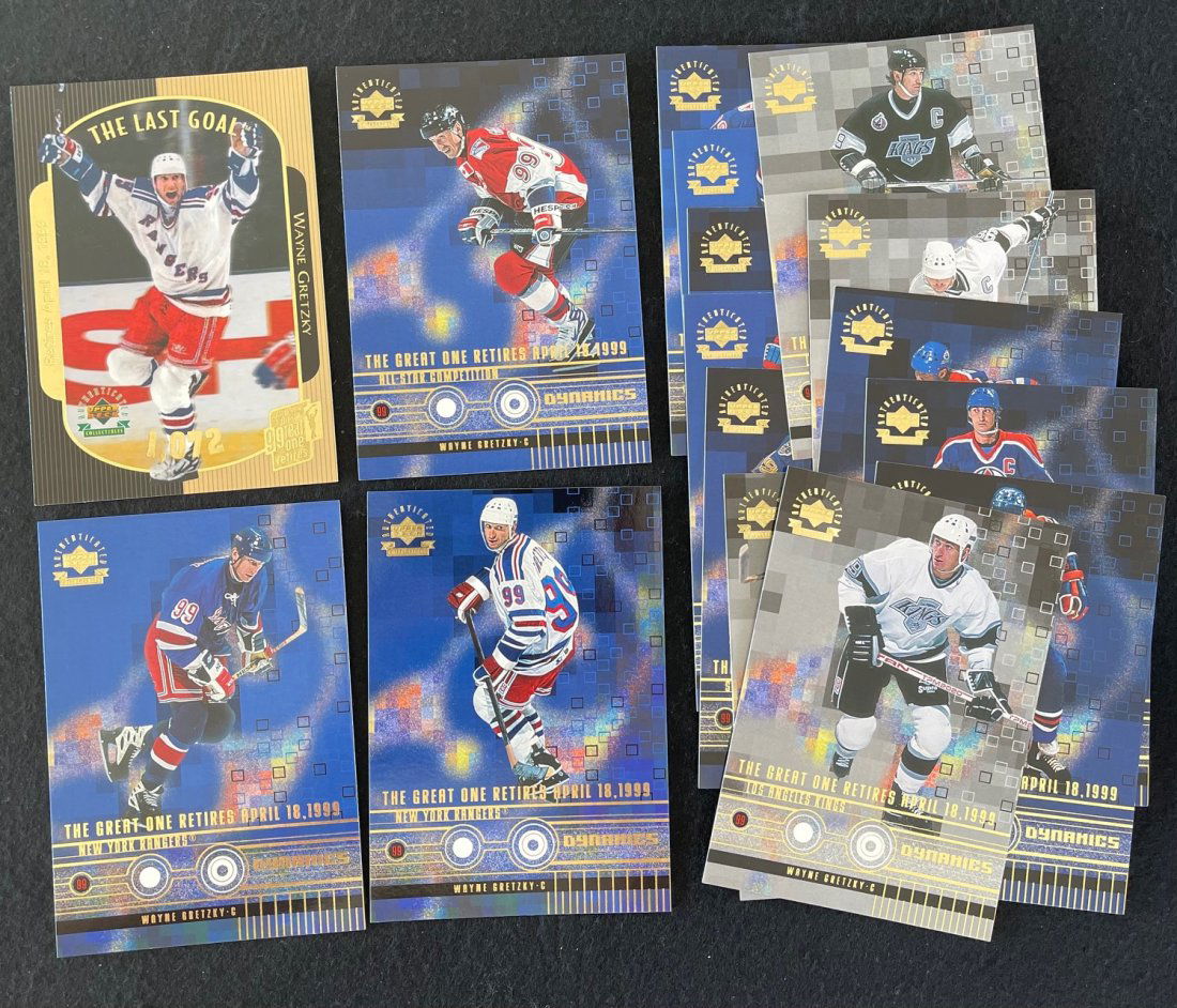 1999 Upper Deck Wayne Gretzky Retirement Set (1 of 3)