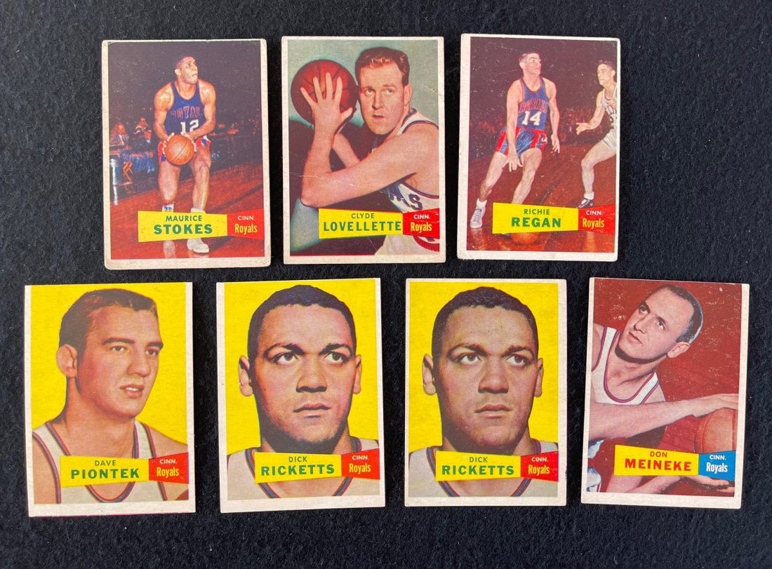 1957 Topps Basketball Cards (1 of 2)