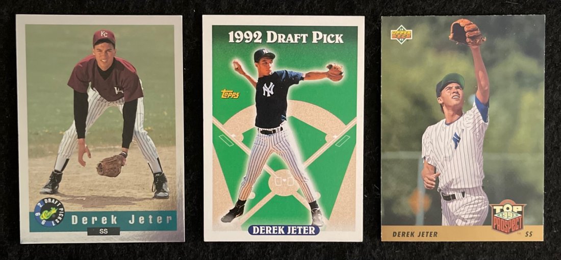 1992 Topps Derek Jeter Rookie Card (1 of 4)