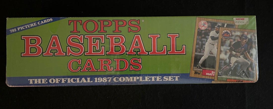 1987 Topps Baseball Cards Complete Set (1 of 2)