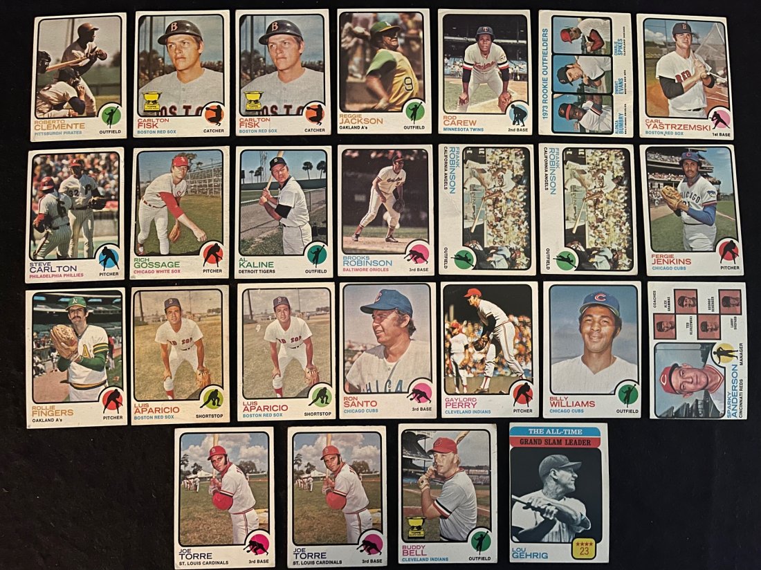 1973 Topps Baseball Cards Stars and Commons (1 of 3)