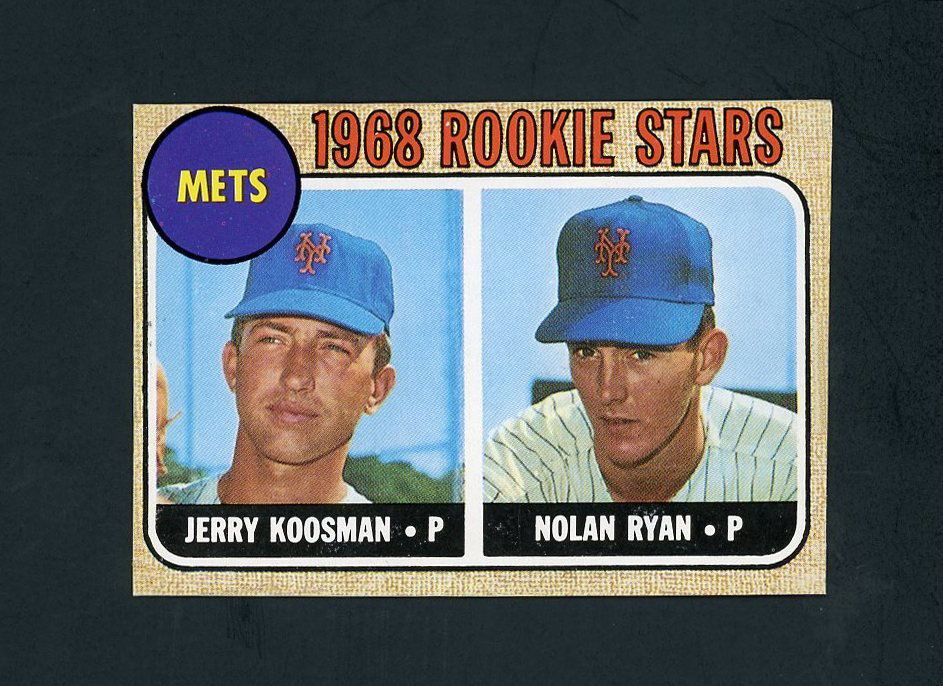 1968 Topps #177 Nolan Ryan Rookie (1 of 2)