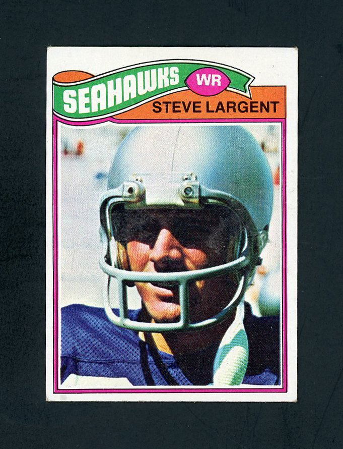 1977 Topps #177 Steve Largent Rookie Card (1 of 2)