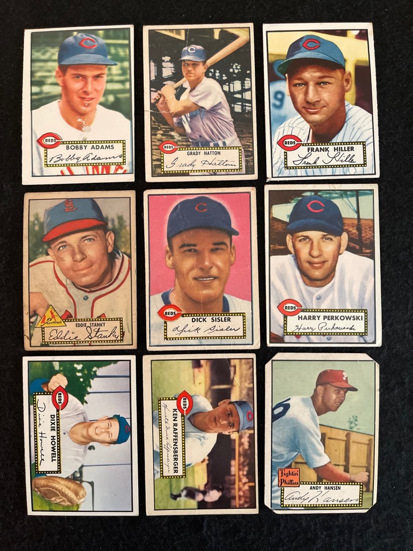 1952 Topps Baseball Cards (1 of 2)