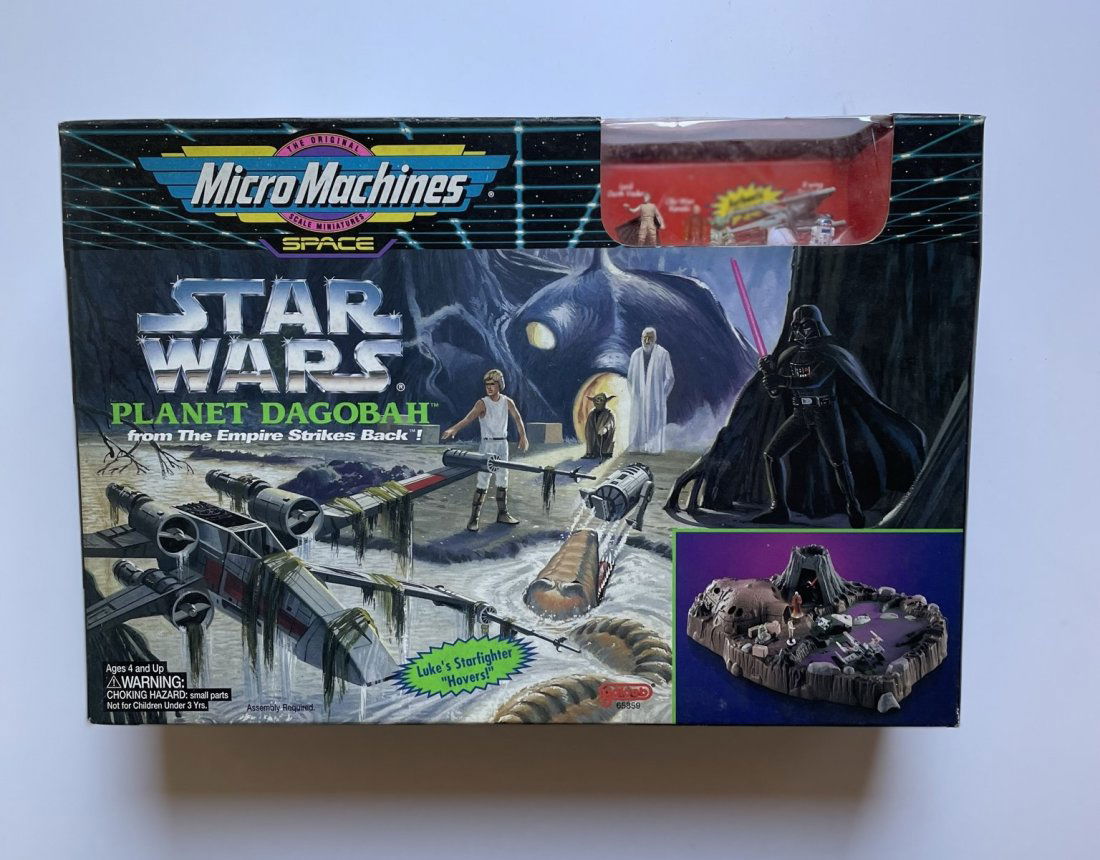 1995 MicroMachines Star Wars Planet Dagobah From the Empire Strikes Back (1 of 2)