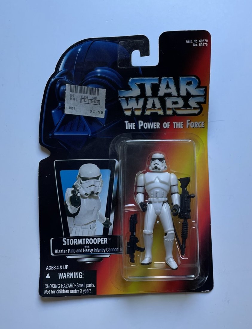 1995 Kenner Star Wars Stormtrooper Action Figure (1 of 2)