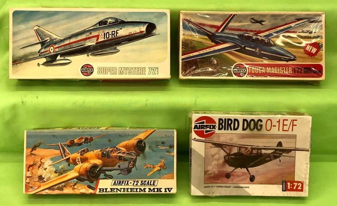 Four Airfix 1:72 airplane model kits in original boxes (1 of 20)