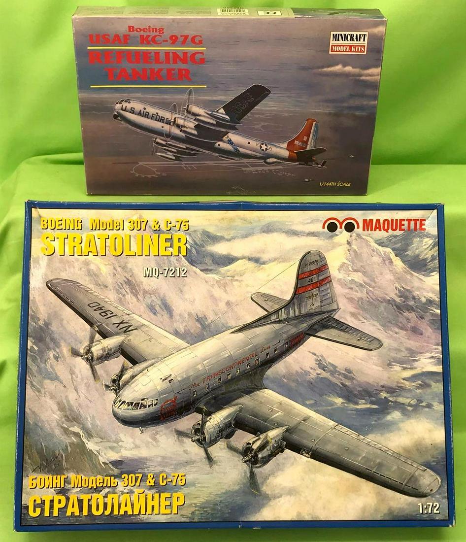 Two Boeing model kits in original boxes KC-97G 307 & (1 of 10)
