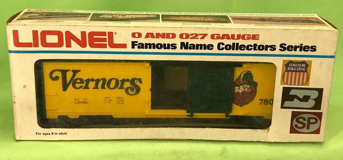 Lionel O gauge 7809 Vernors boxcar in original box (1 of 6)