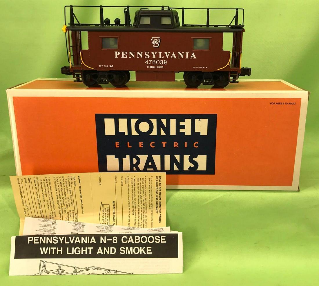 Lionel O gauge 51702 Pennsylvania N-8 brass body smoke (1 of 6)