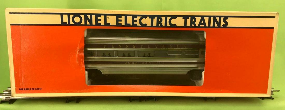 Lionel O gauge 7208 PRR John Hancock aluminum dining (1 of 3)
