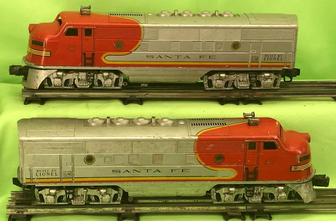 Lionel O gauge 2353P and 2353T Santa Fe F3 diesel A (1 of 6)
